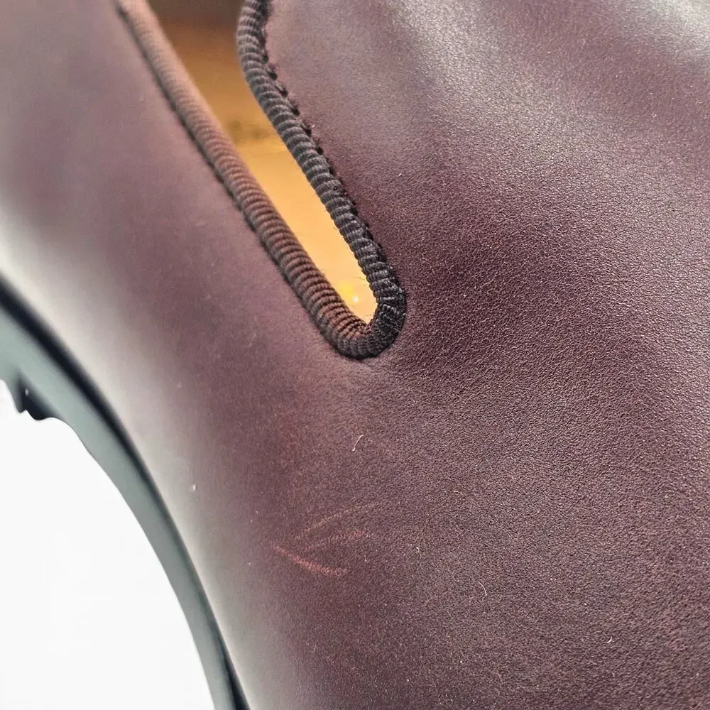 Christian Louboutin Danny Flex Leather Loafers in Brown Size 41 US 8 - $1120